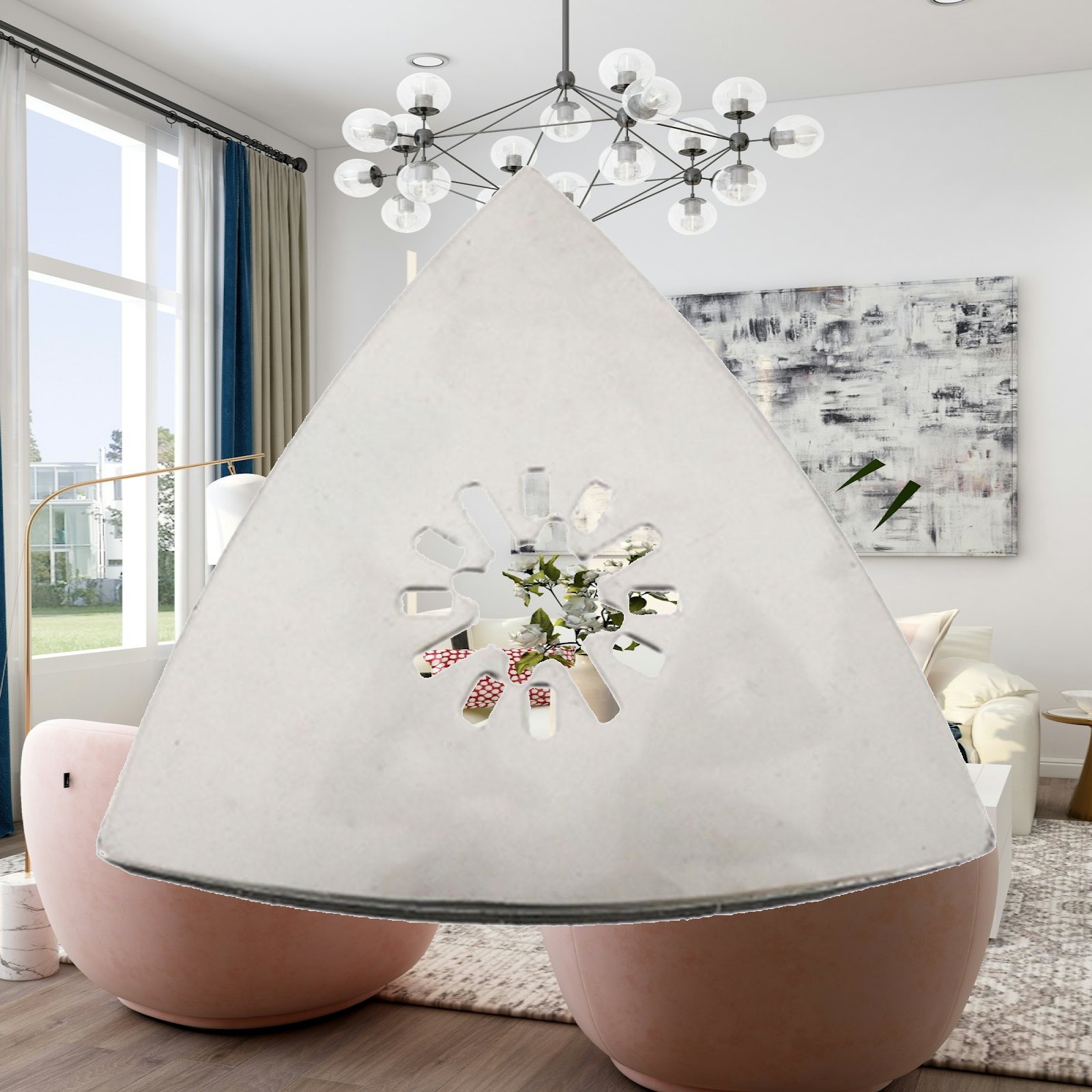 Detail Sander Corner - Salınımlı Çok Amaçlı Alet Üçgen Zımpara