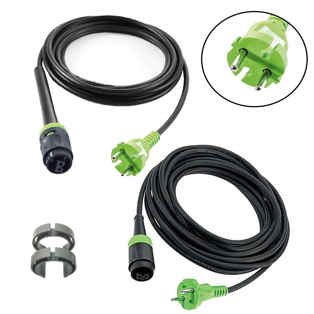 Power Tools Festool - 1 Takım 240V Kauçuk Güç Kablosu