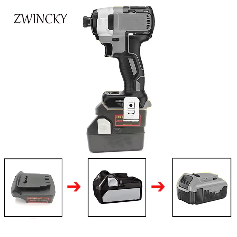 Power Tools Hitachi - ZWINCKY Adaptör Dönüştürücü, Hitachi/Hikoki için kullanılır,