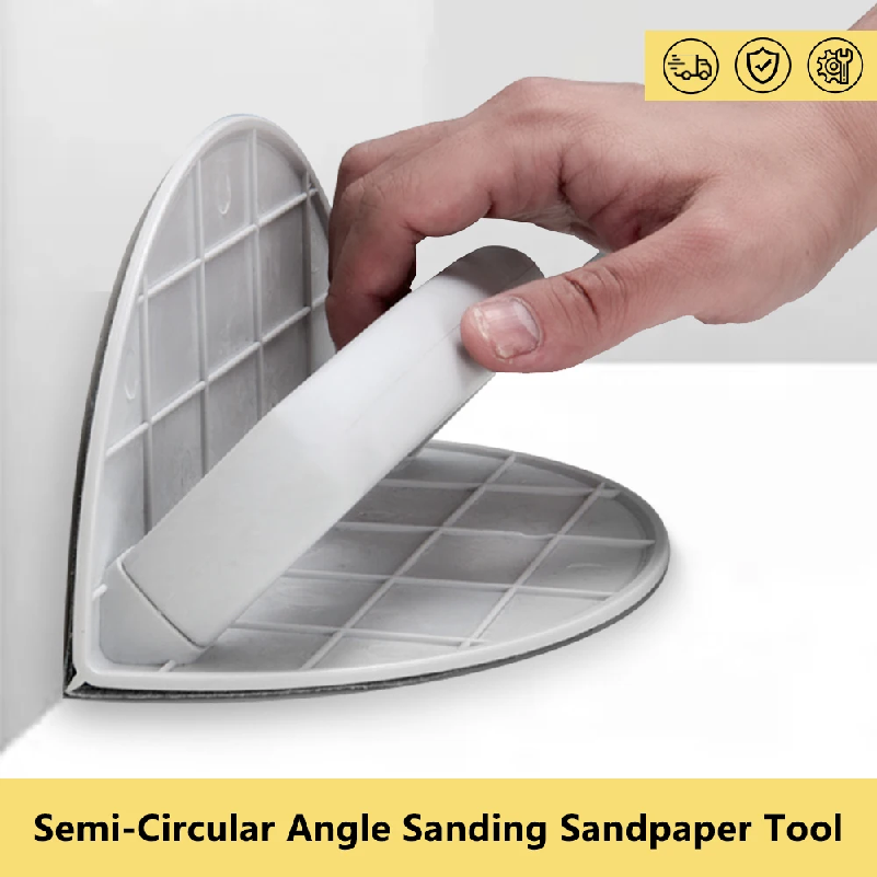 Detail Sander Corner - Çok Fonksiyonlu Yarım Daire Açılı Zımpara