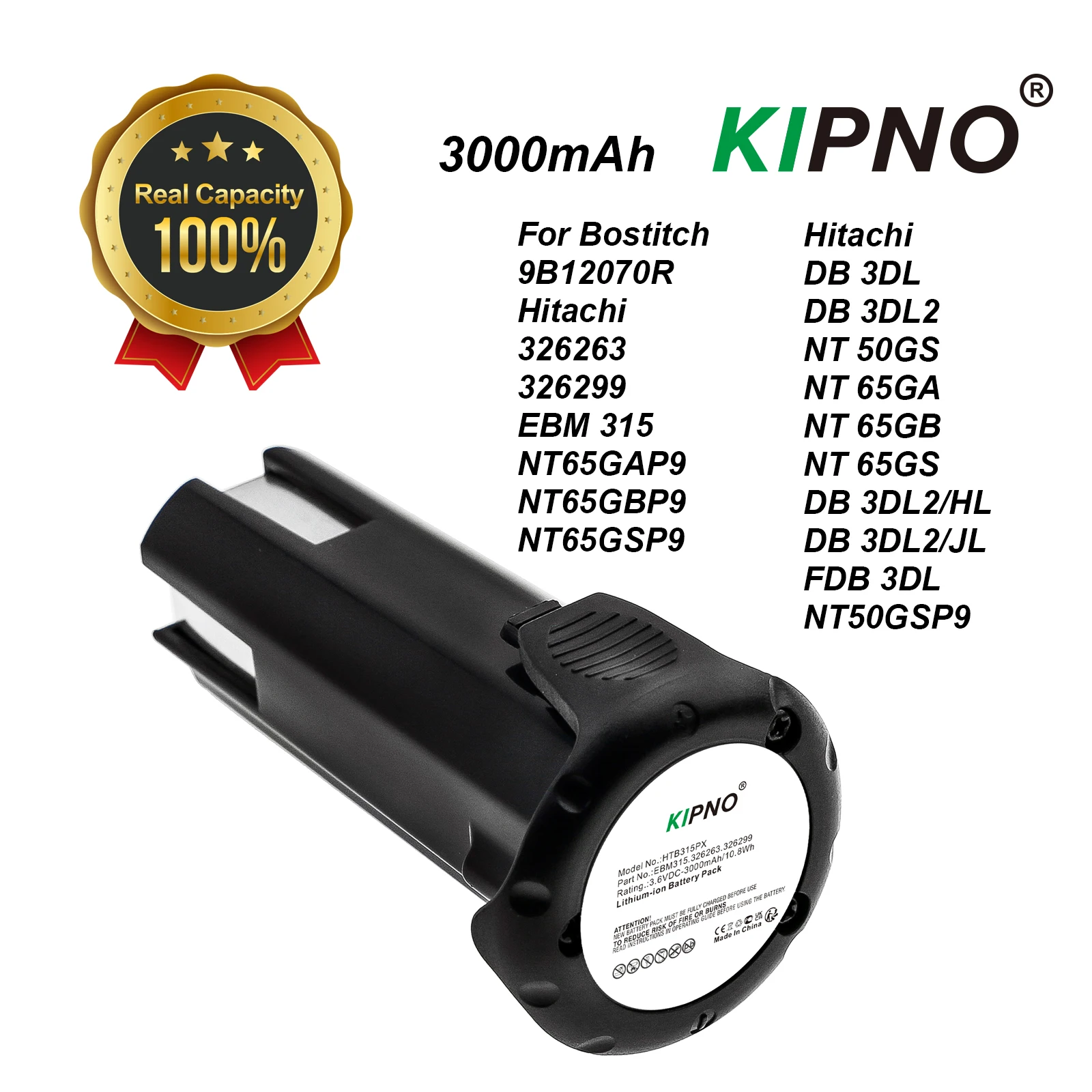 Power Tools Hitachi - KIPNO 3000 mAh Li-ion Yedek Piller