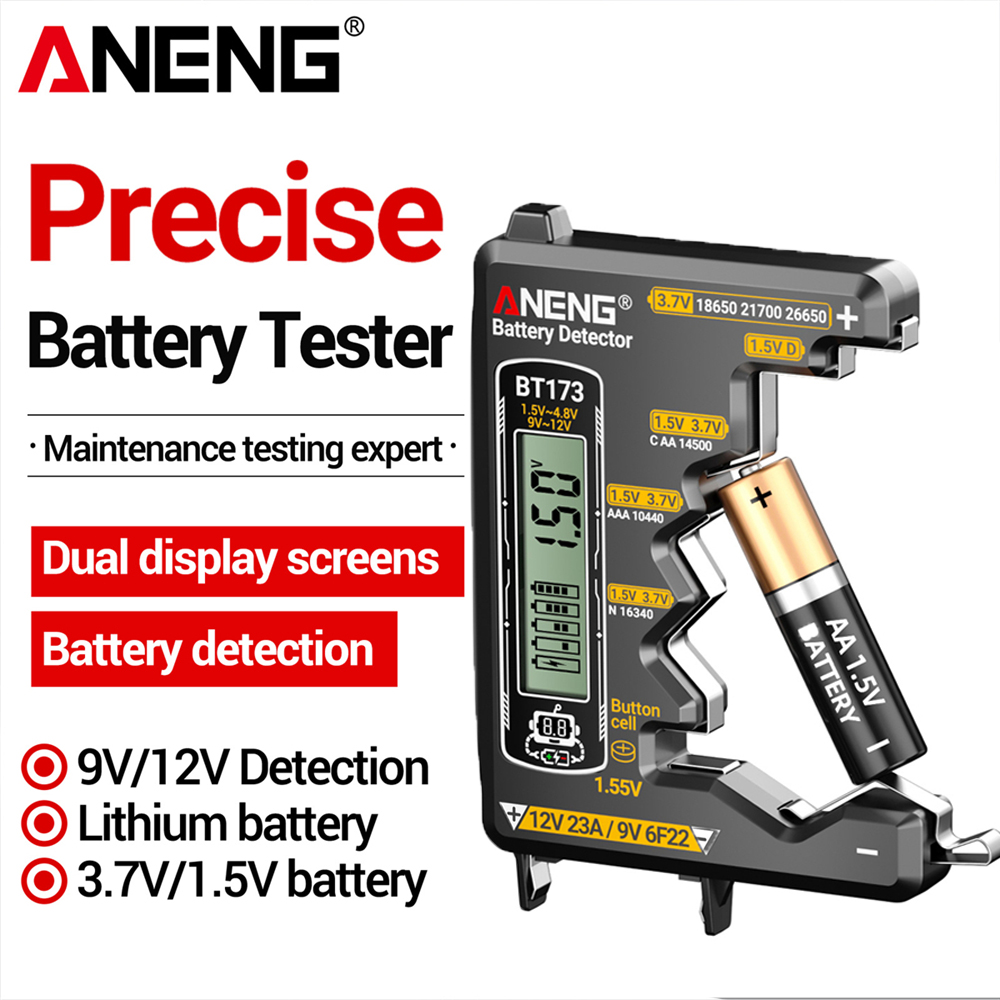 Health Power Tools - ANENG BT173 18650 Pil Lityum Analizörü