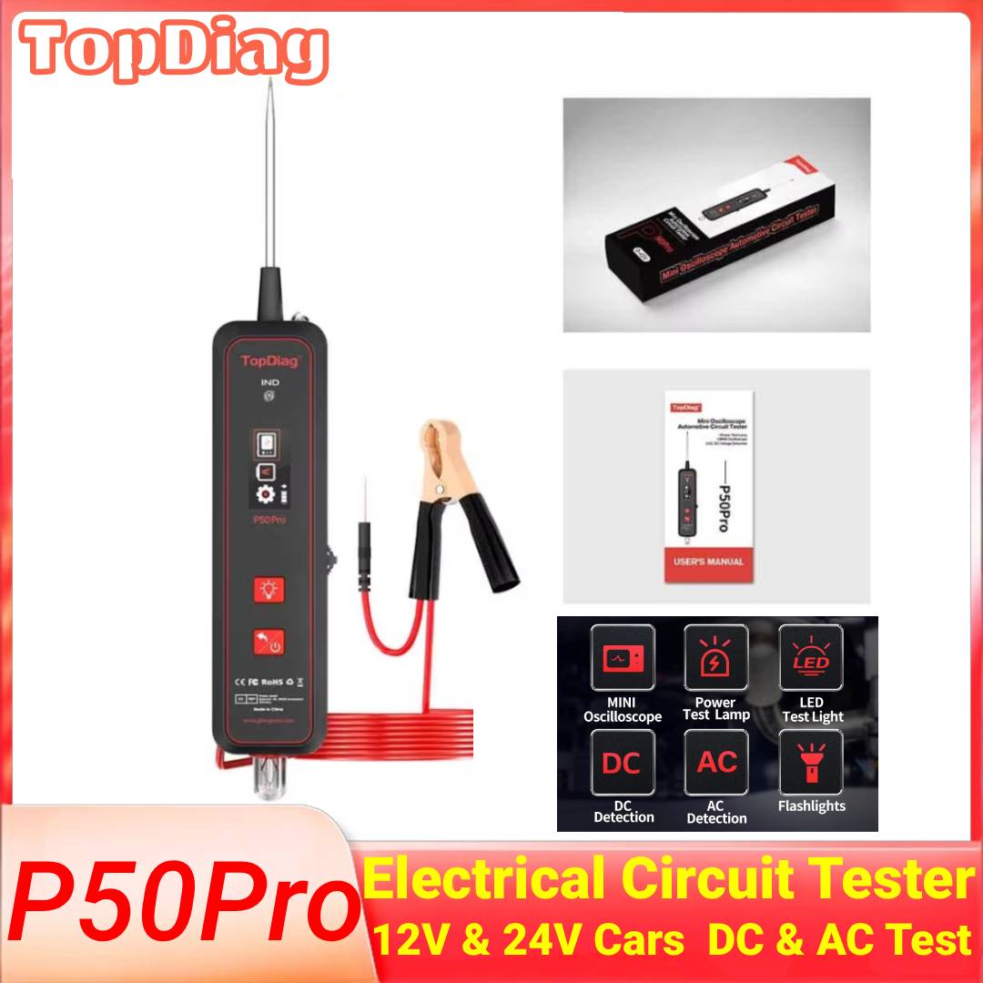 Power Tools Pro - Topdiag P50 Pro Otomotiv Devre Test