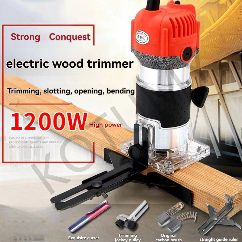 Power Tools Machine - 1200W Elektrikli Freze Makinesi Ahşap İşleme
