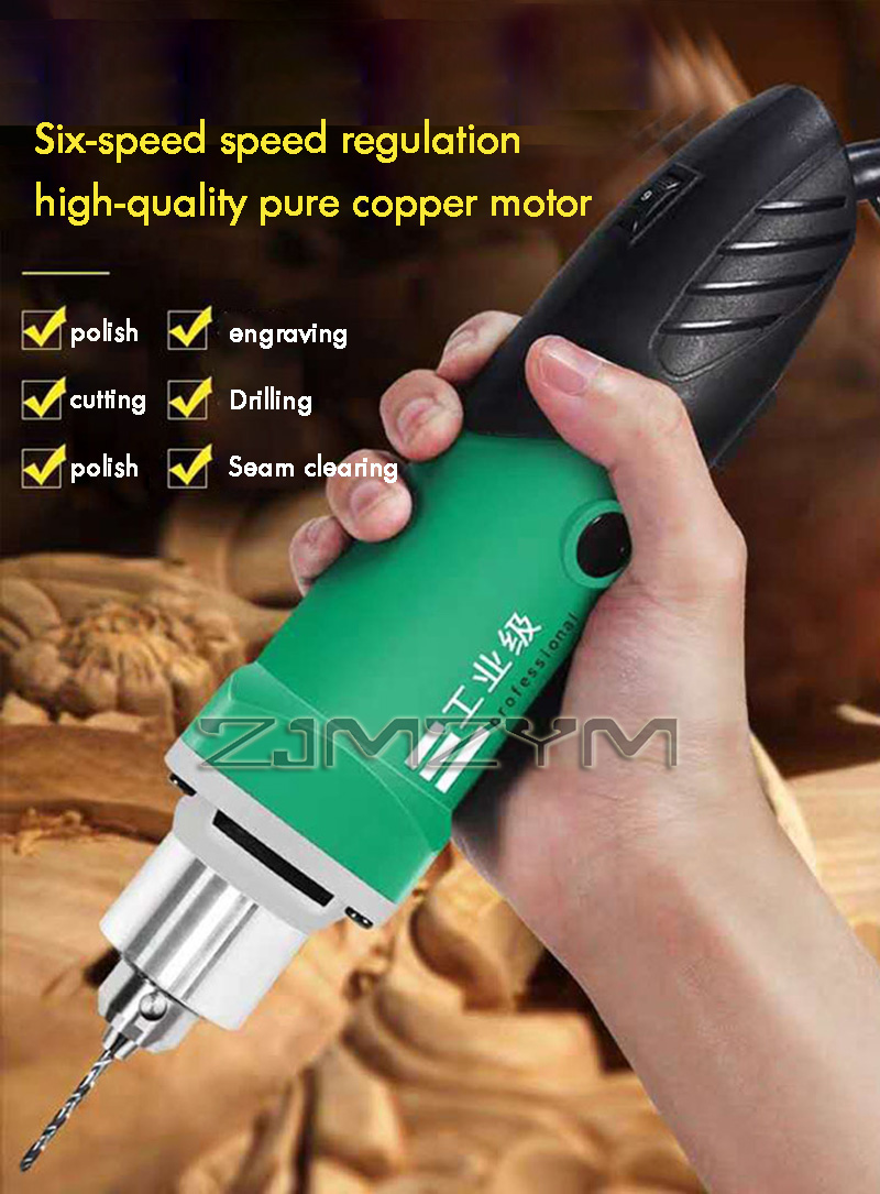 Power Tools Review - 6 Pozisyonlu Değişken Hızlı Yüksek Güçlü