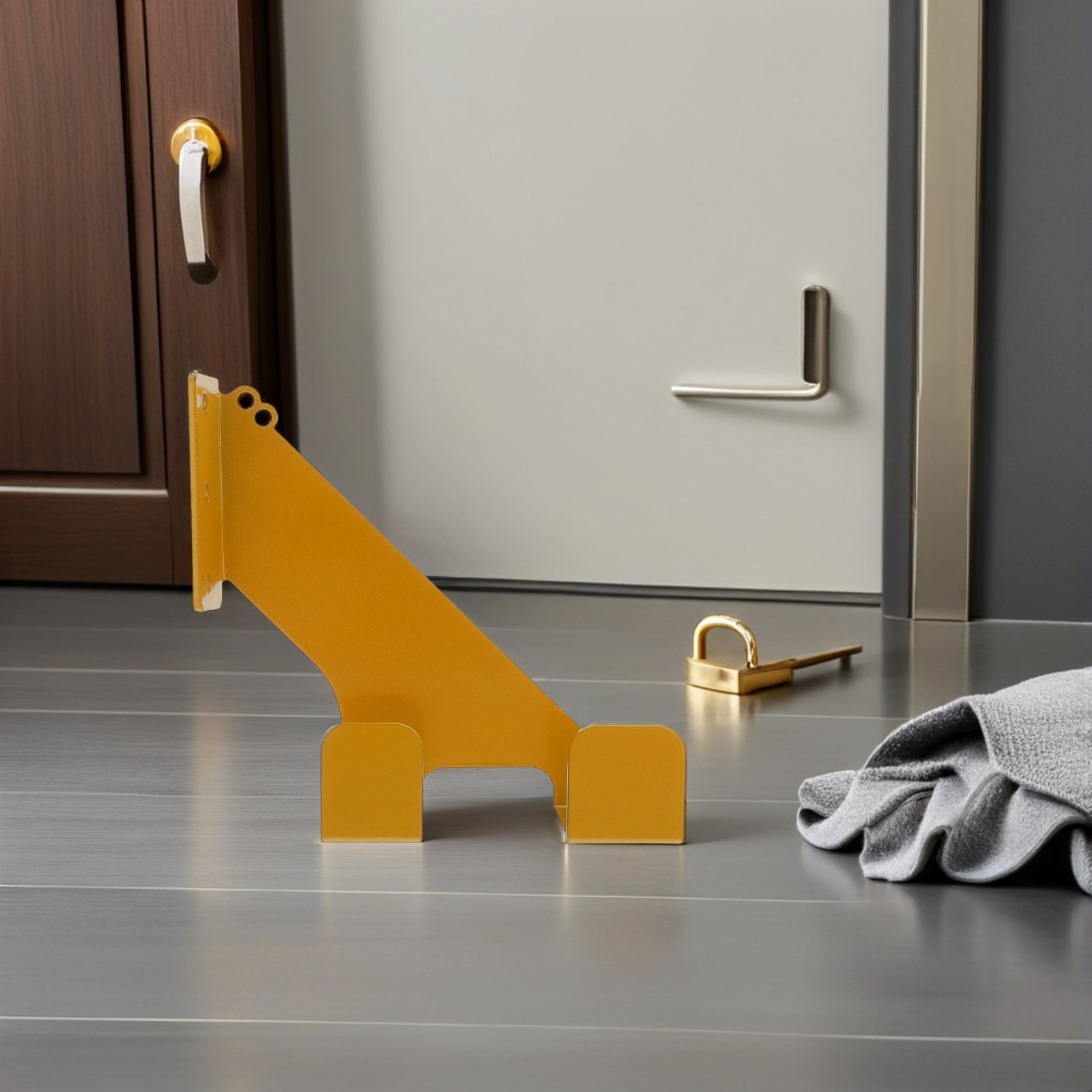 Power Tools Storage - 4 Adet Zincirli Testere Duvar Askısı