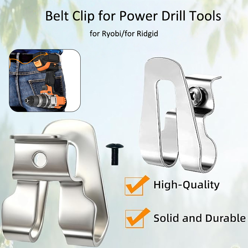 Power Tools Ryobi - 1/2 adet elektrikli matkap kemer klipsi