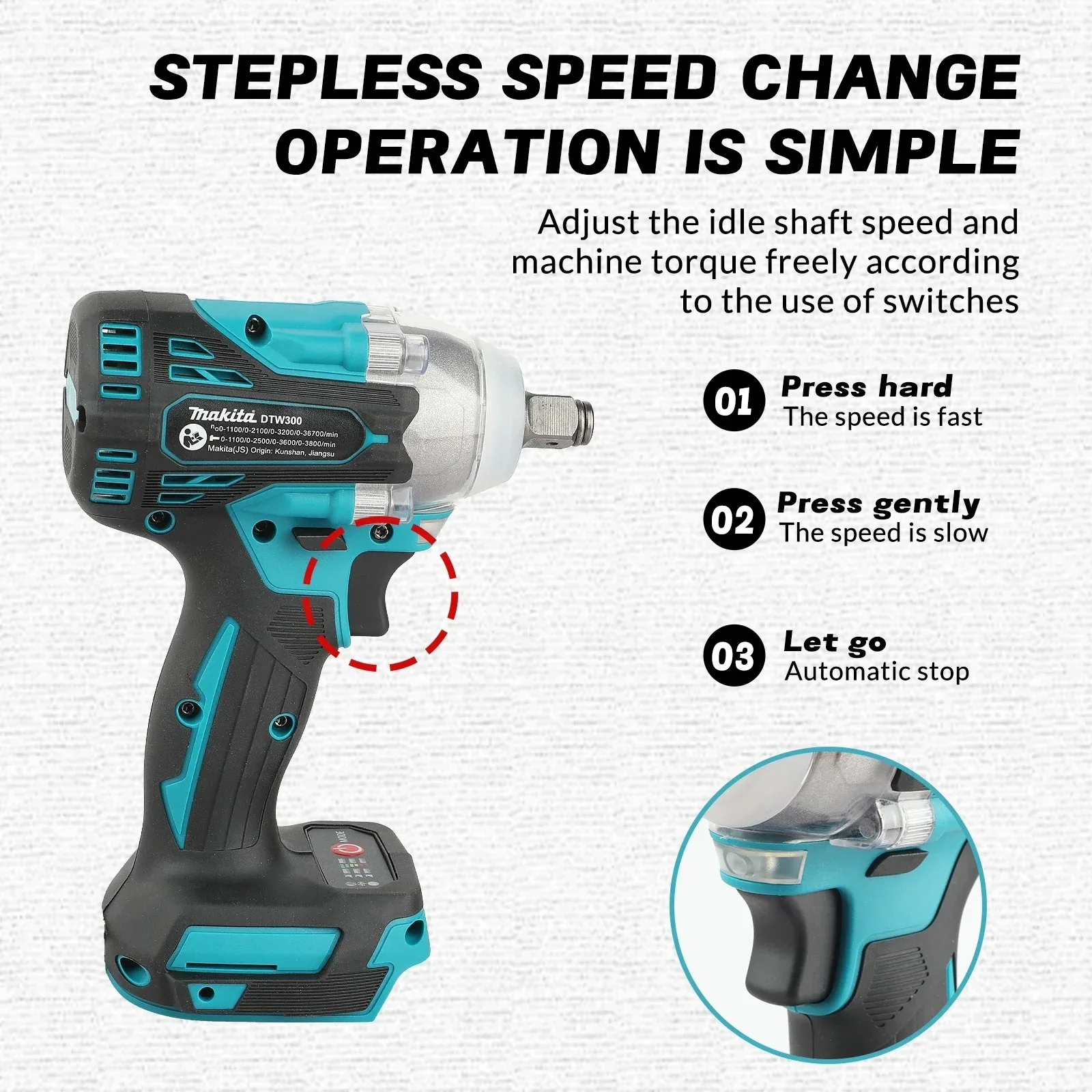 Fırçasız Makita DTW300 Akülü D - Power Tools Battery Repair incelemesi ve fiyatı