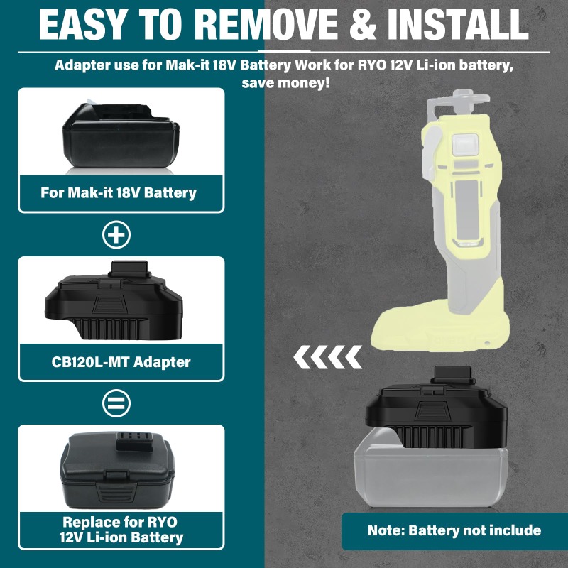 HAKSINKY Pil Adaptörü Ryobi/Ma - Power Tools Milwaukee incelemesi ve fiyatı
