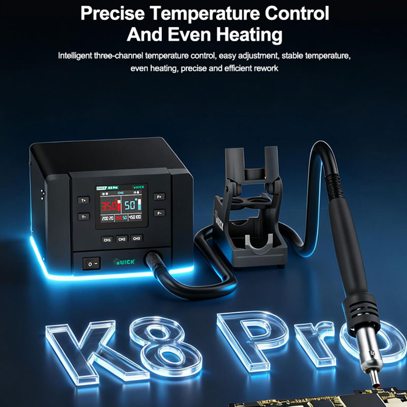 QUICK K8 Pro Akıllı Sıcak Hava - Power Tools Toolstation incelemesi ve fiyatı