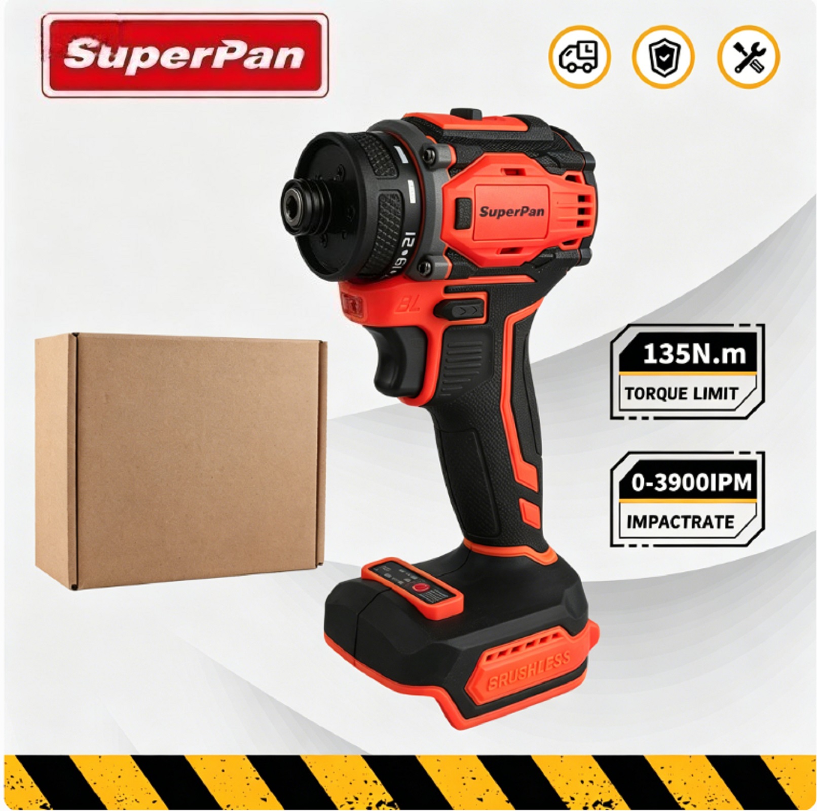 SuperPan 3900IPM Fırçasız Akül - Power Tools Milwaukee incelemesi ve fiyatı