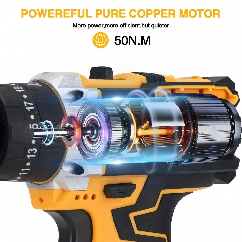 Kablosuz Fırçasız Darbeli Torn - Power Tools For Home incelemesi ve fiyatı