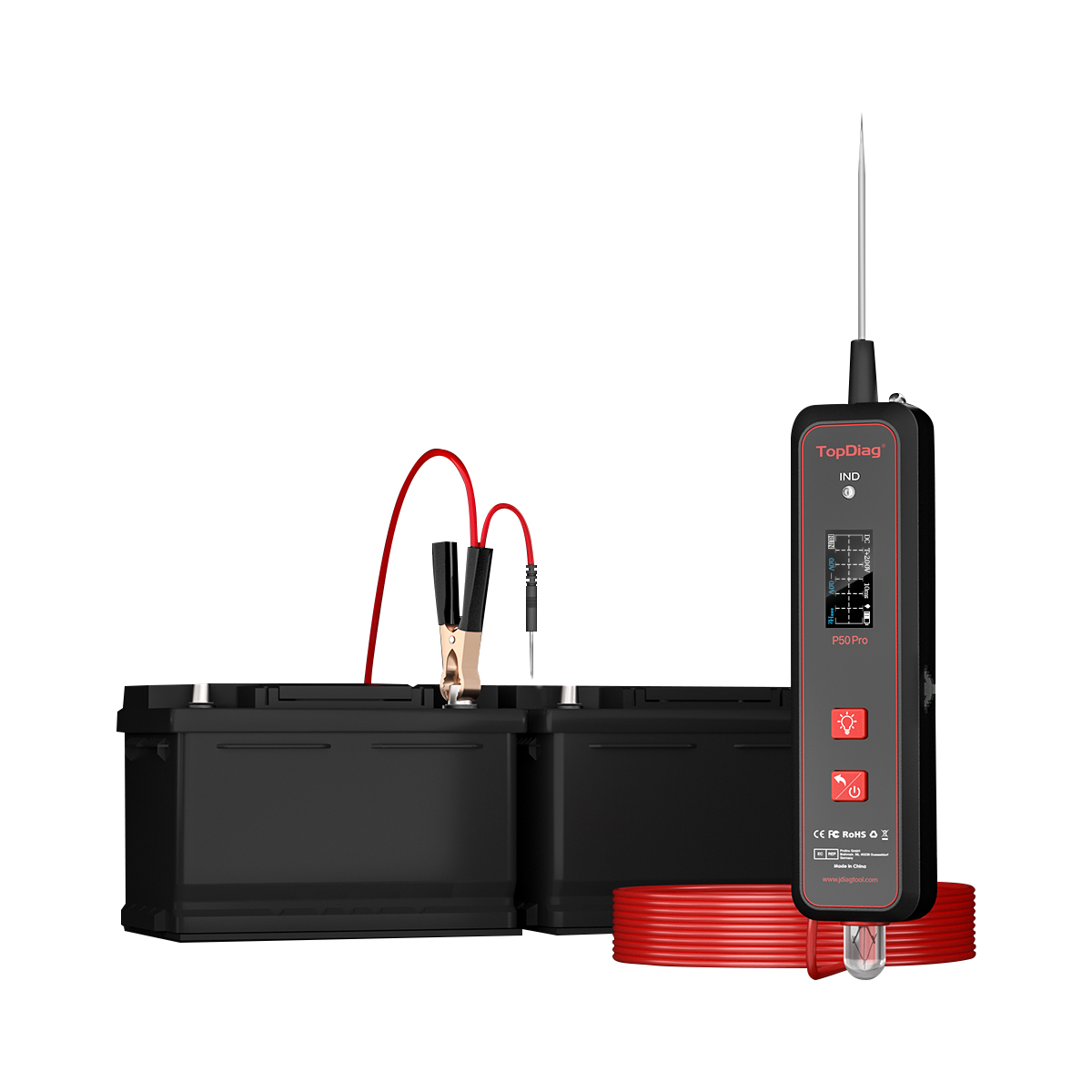 P50 PRO Araba Devre Test Cihaz - Power Tools Pro incelemesi ve fiyatı