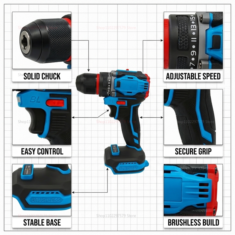 Fırçasız Akülü Elektrikli Matk - Power Tools Battery Repair incelemesi ve fiyatı