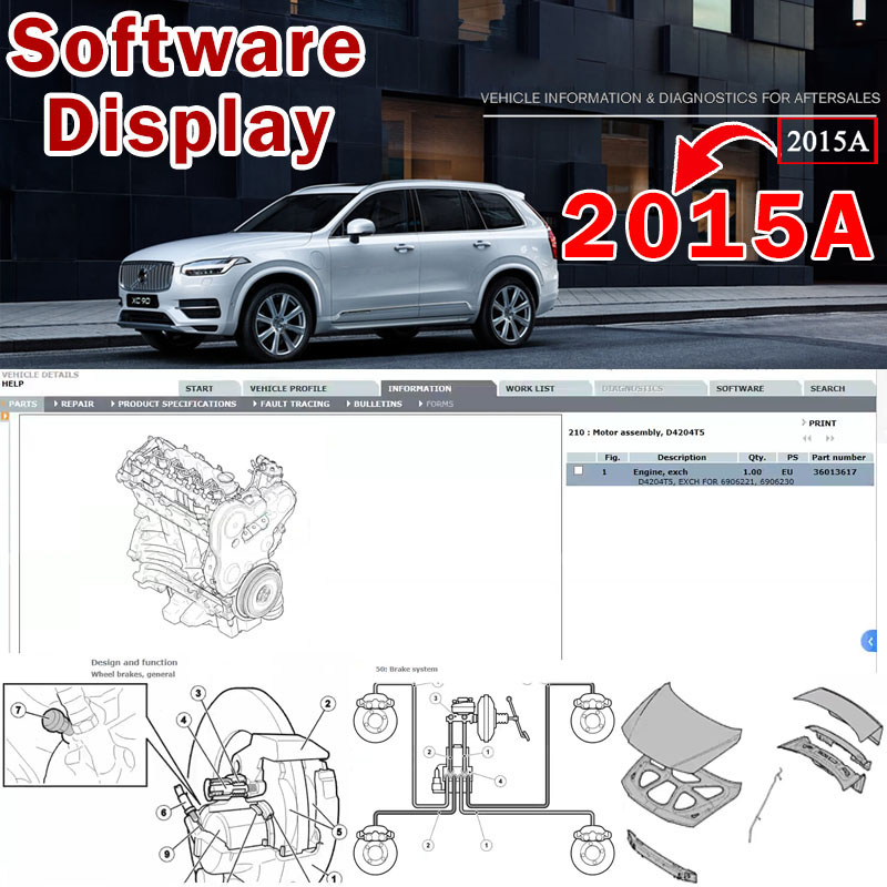 Volvo 2014D 2015A Araçlar İçin - Power Tools Pro incelemesi ve fiyatı