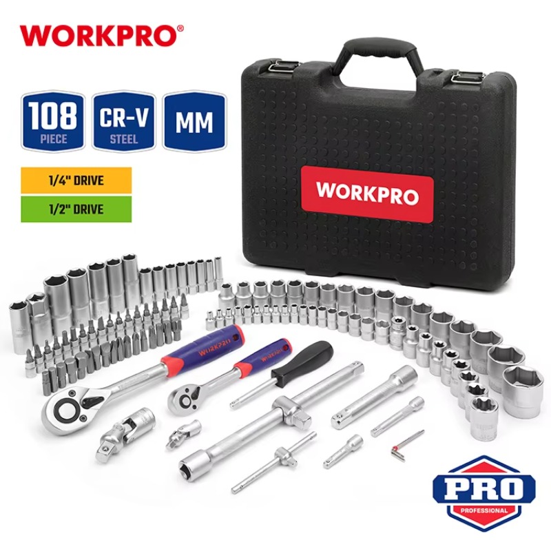 108 Parça Profesyonel Mekanik  - Power Tools Hand Tools incelemesi ve fiyatı