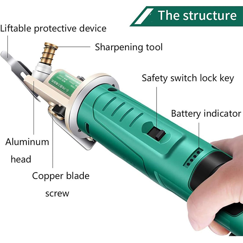 Li-Ion Üçlü Kumaş Kesme Makine - Power Tools Machine incelemesi ve fiyatı