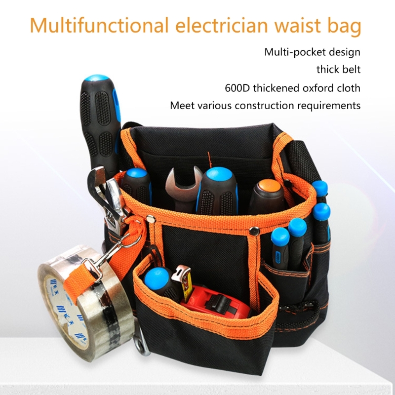 8-pockets elektrikçi bel çanta - Power Tools Band incelemesi ve fiyatı