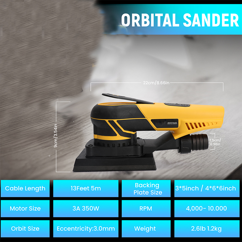 Elektrikli Rastgele Orbital Zı - Detail Sander Corner incelemesi ve fiyatı