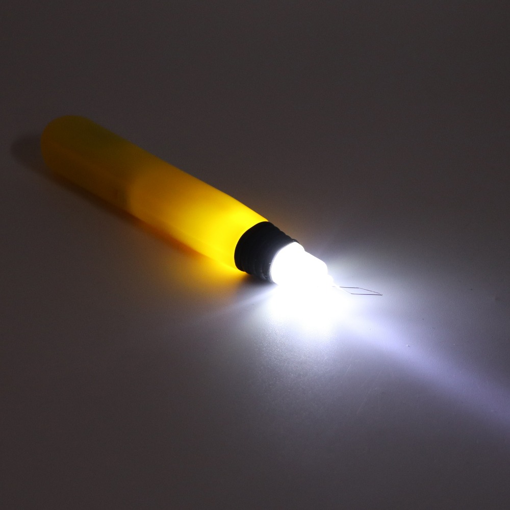 Pille Çalışan LED'li İğne Geçi - Power Tools Yellow incelemesi ve fiyatı
