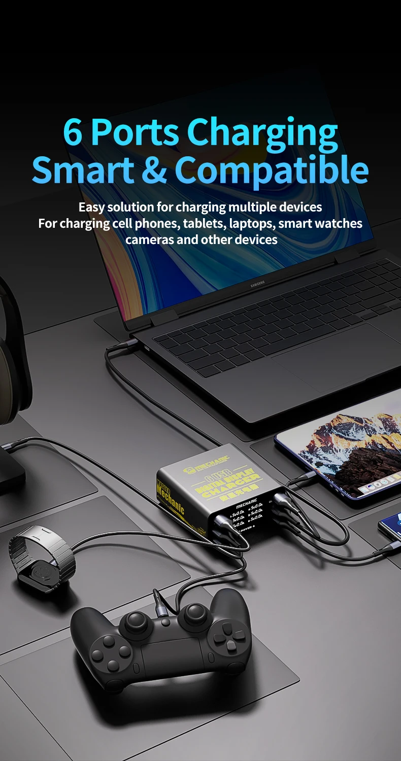 MEKANİK 6 Bağlantı Noktalı USB - Power Tools Toolstation incelemesi ve fiyatı