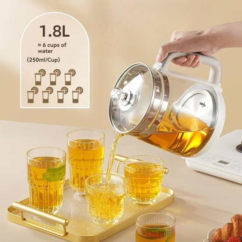 1.8L cam bitki demliği, çok fo - Health Power Tools incelemesi ve fiyatı